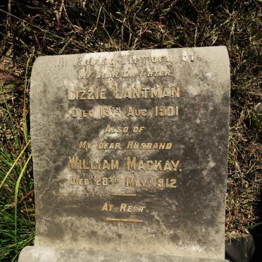 LANTMANN Lizzie -1901 :: MACKAY William -1912