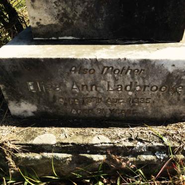 LADBROOKE Robert James & Eliza Ann -1935 :: LADBROOKE Violet Jessie :: LADBROOKE William Arthur _2