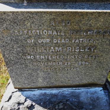 RISLEY William -1894