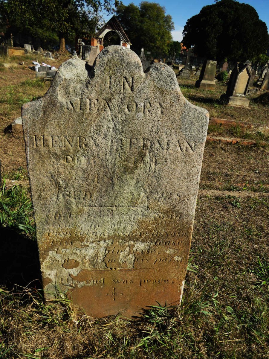 REDMAN Henry -1869