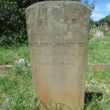 WOOTTON Henry -1864