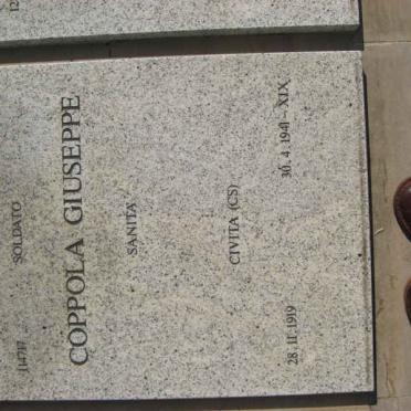 COPPOLA Giuseppe 1919-1941