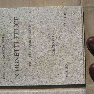 COGNETTI Felice 1913-1944