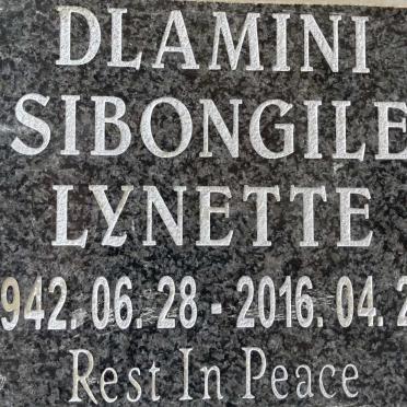 DLAMINI Sibongile Lynette 1942-2016