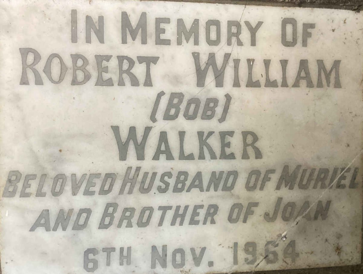 WALKER Robert William -1964