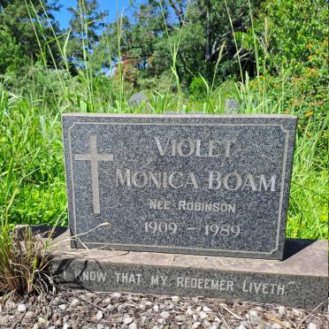 BOAM Violet Monica nee ROBINSON 1909-1989