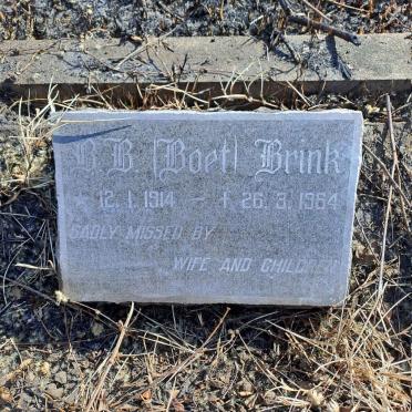 BRINK B.B. 1914-1964