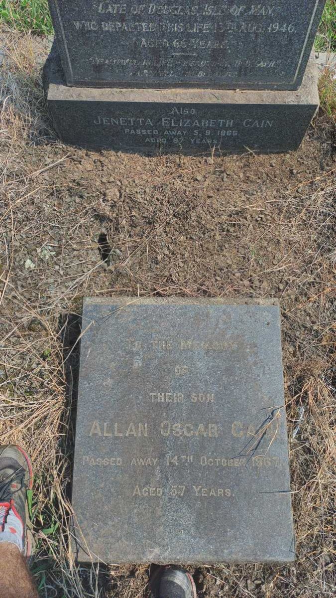 CAIN Allan Oscar -1967