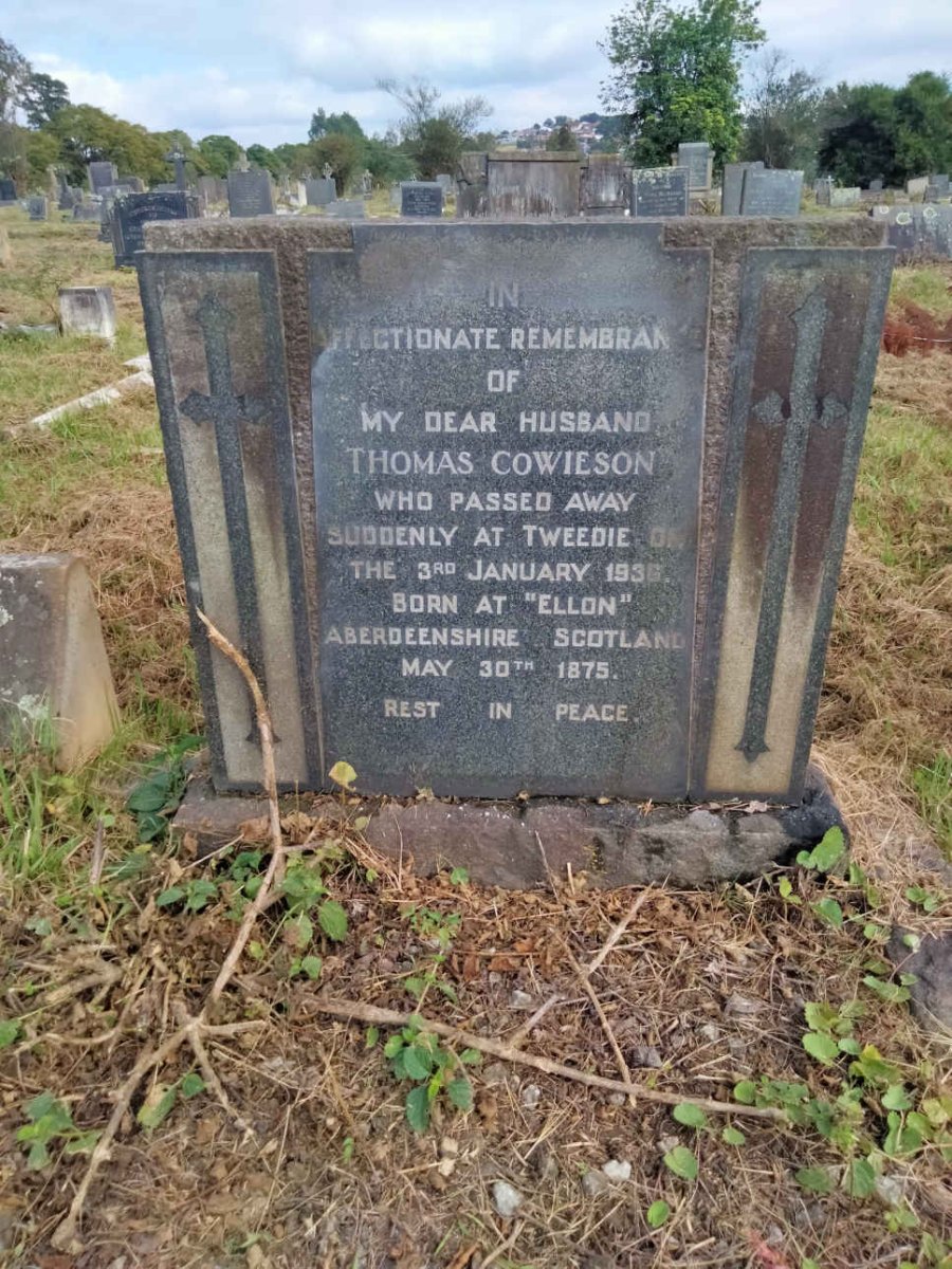COWIESON Thomas 1875-1936