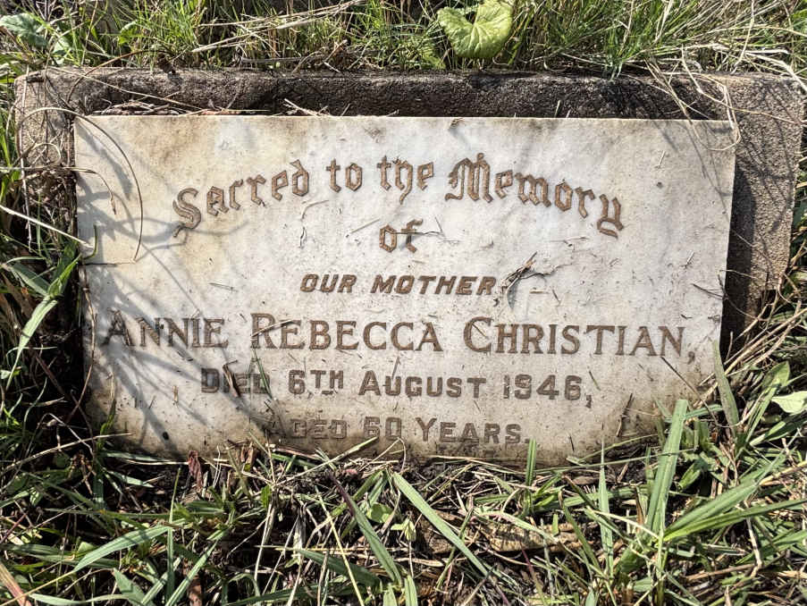 CHRISTIAN Annie Rebecca -1946