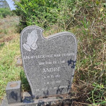CONING Andre, de 1961-1992