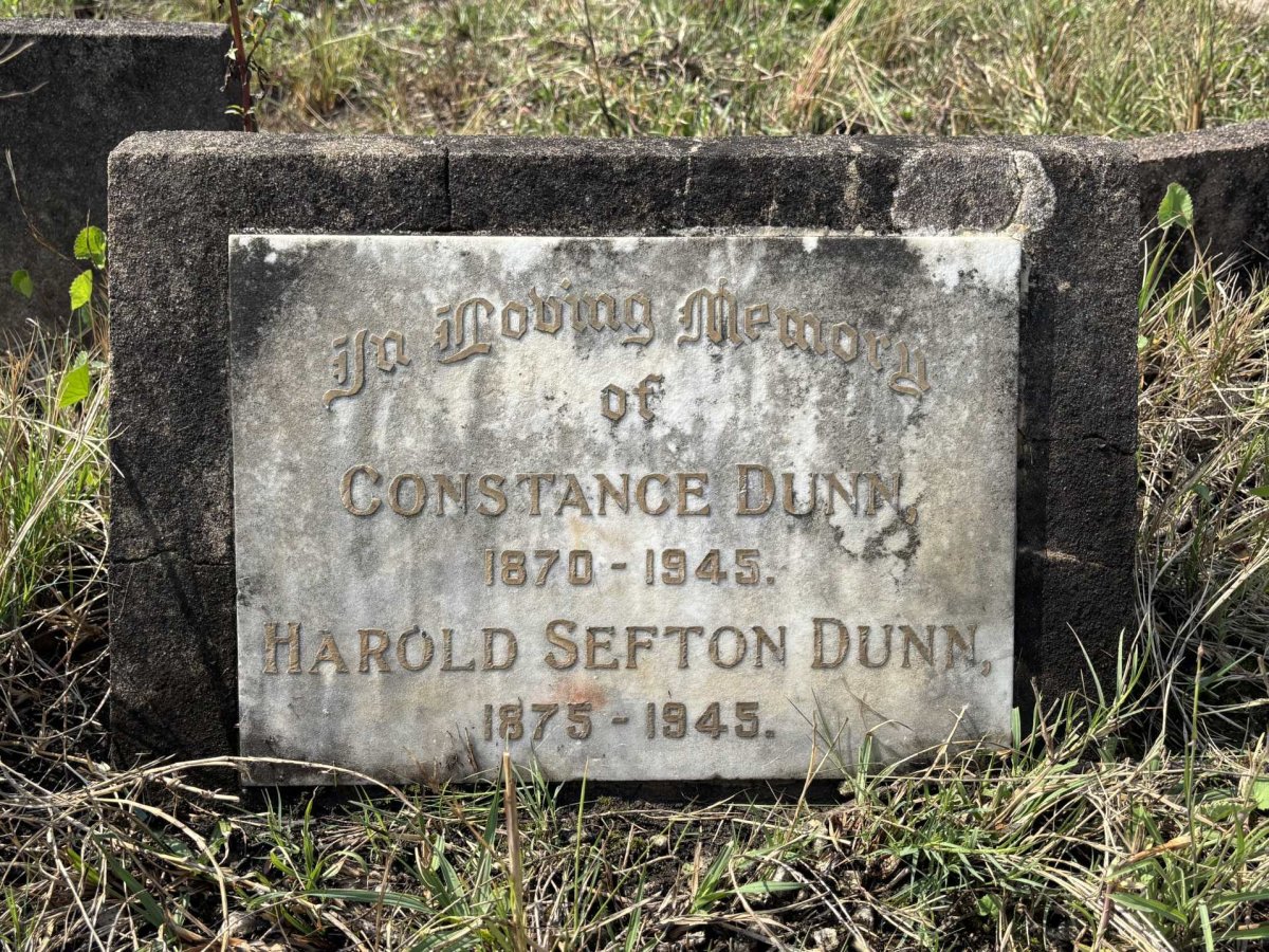 DUNN Harold Sefton 1875-1945 & Constance 1870-1945