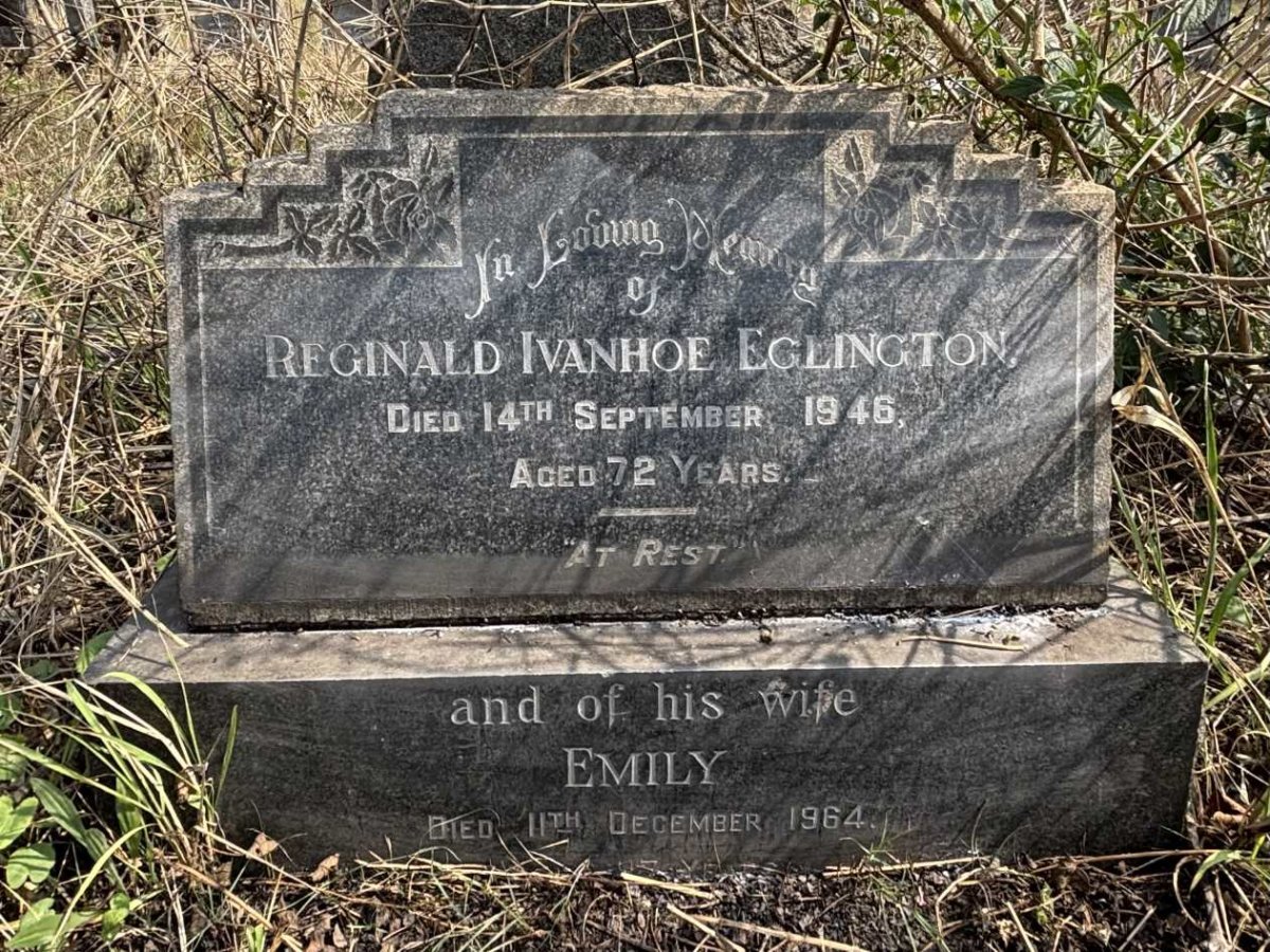 EGLINGTON Reginald Ivanhoe -1946 & Emily -1964