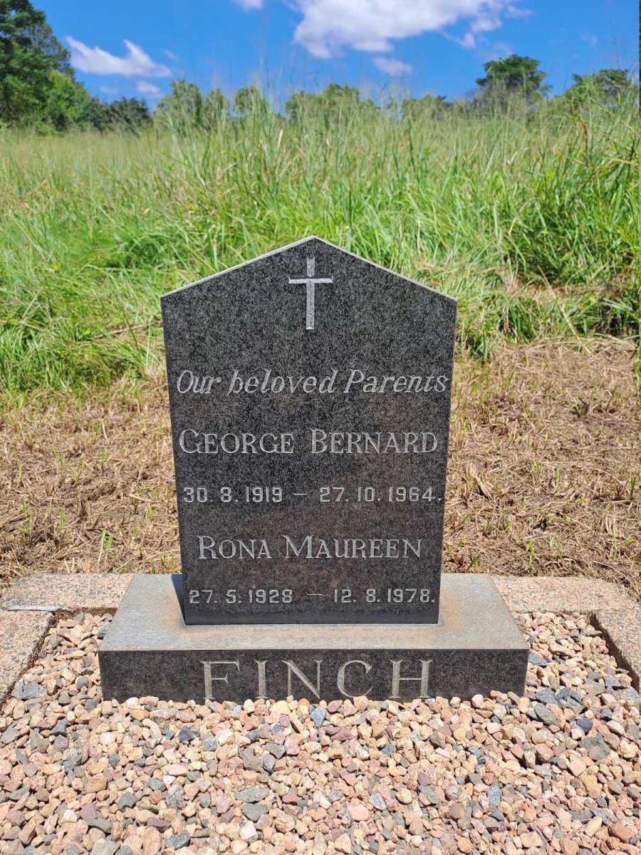 FINCH George Bernard 1919-1964 & Rona Maureen 1928-1978