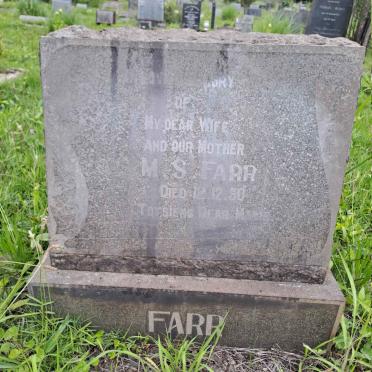 FARR M.S. -1950