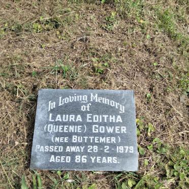 GOWER Laura Editha nee BUTTEMER -1979
