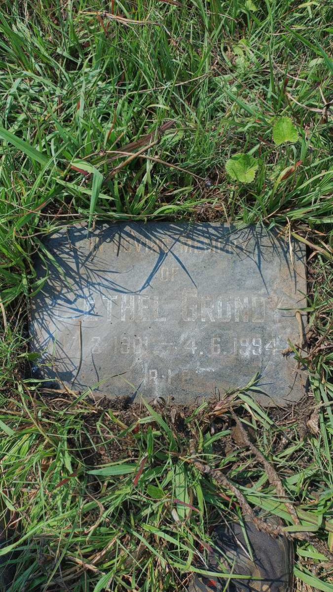 GRUNDY Ethel 1901-1994