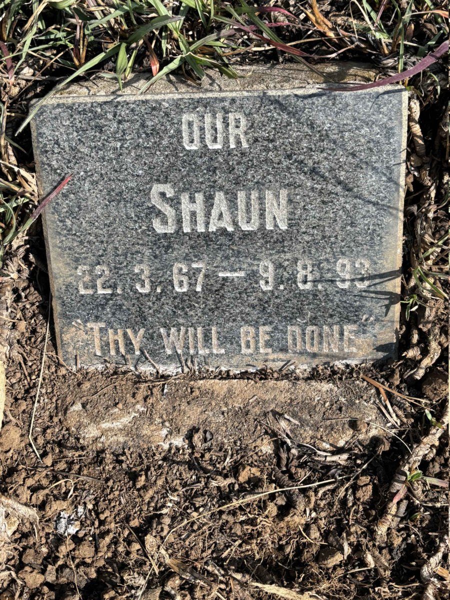 GARROD Shaun 1967-1993