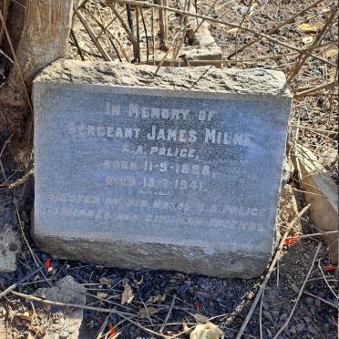 MILNE James 1888-1941