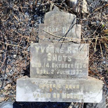 SMUTS Yvonne Rita 1934-1937