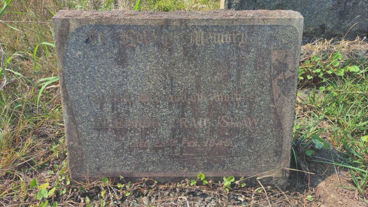SHAW Eleanor Craig -194?