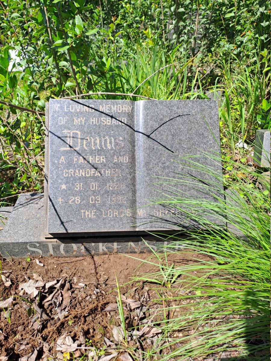 STOCKENSTROM Dennis 1928-1992