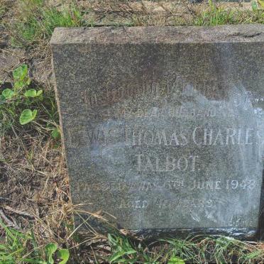 TALBOT Lewis Thomas Charles -1948