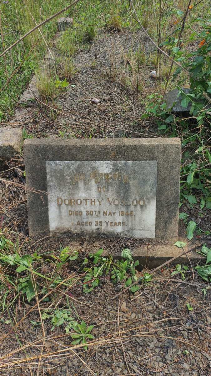 VOSLOO Dorothy -1945