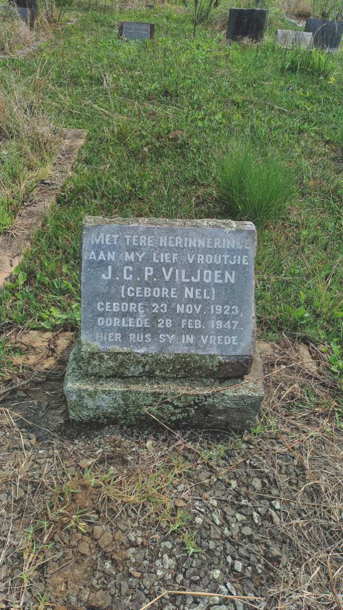 VILJOEN J.C.P. nee NEL 1923-1947