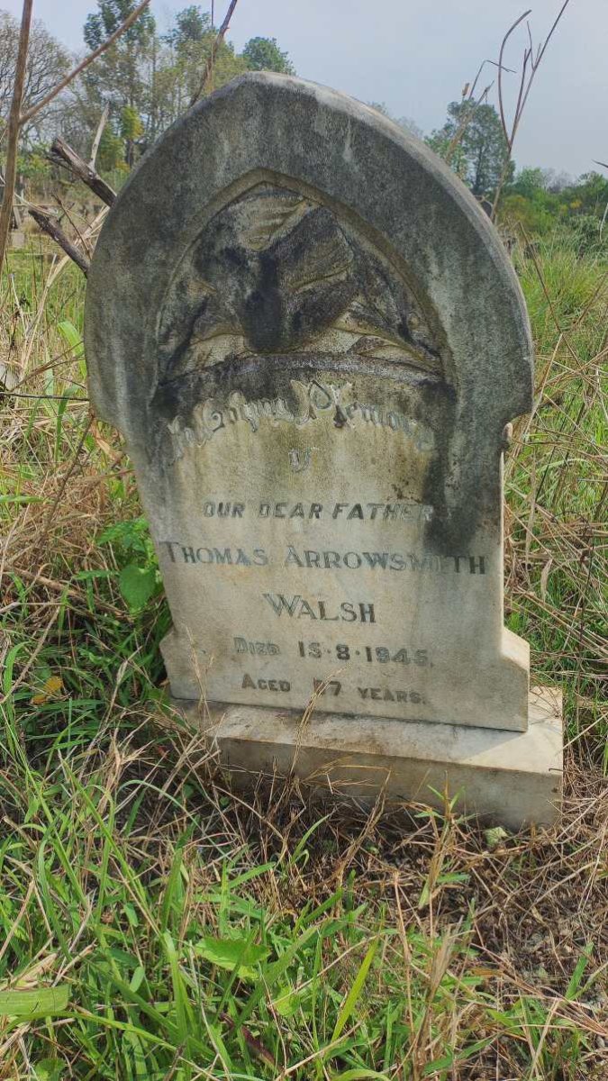 WALSH Thomas Arrowsmith -1945