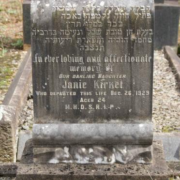 KIRKEL Janie -1929