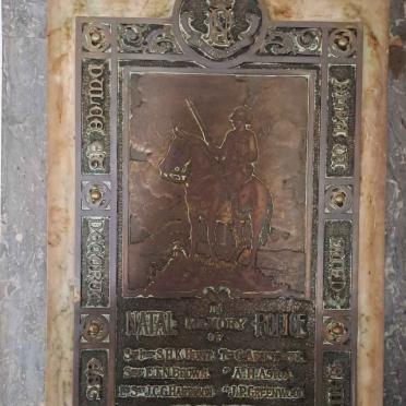 10. Natal Mounted Police fell at the Native rebellion 1906.