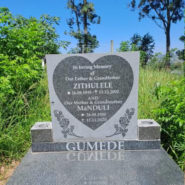 GUMEDE Zithulele 1935-2002 & Manduli 1930-2020