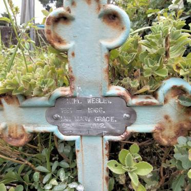 WESLEY Daniel 1891-1966 & Lilian Mary Grace 1900-1972