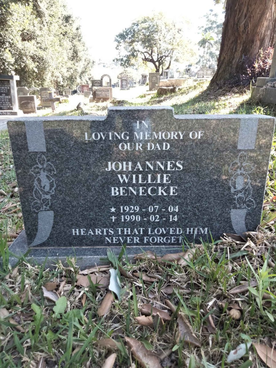 BENECKE Johannes Willie 1929-1990
