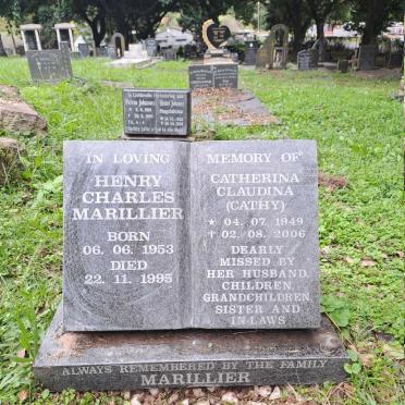 MARILLIER Henry Charles 1953-1995 & Catherina Claudina 1949-2006