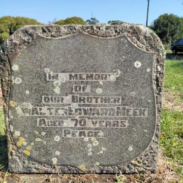 MEEK Walter Edward