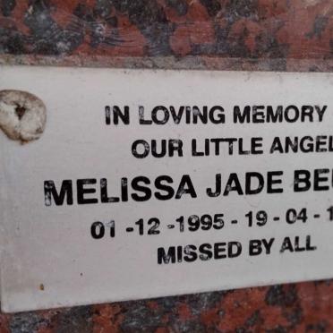 BEUKES Melissa Jade 1995-1996