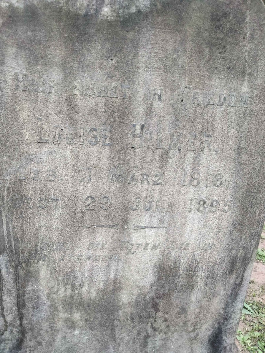 HILMER Louise 1818-1895