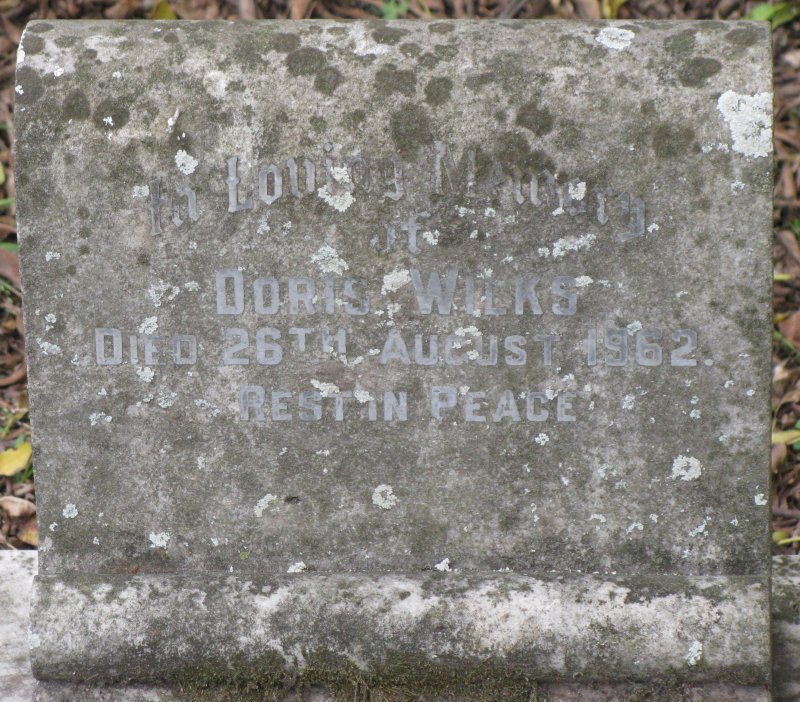 WILKS Doris -1962