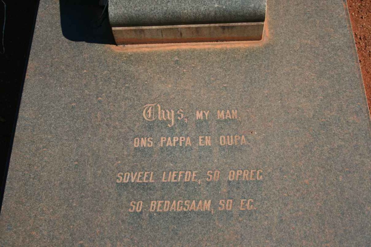 BEUKES Matthys Johannes -1978