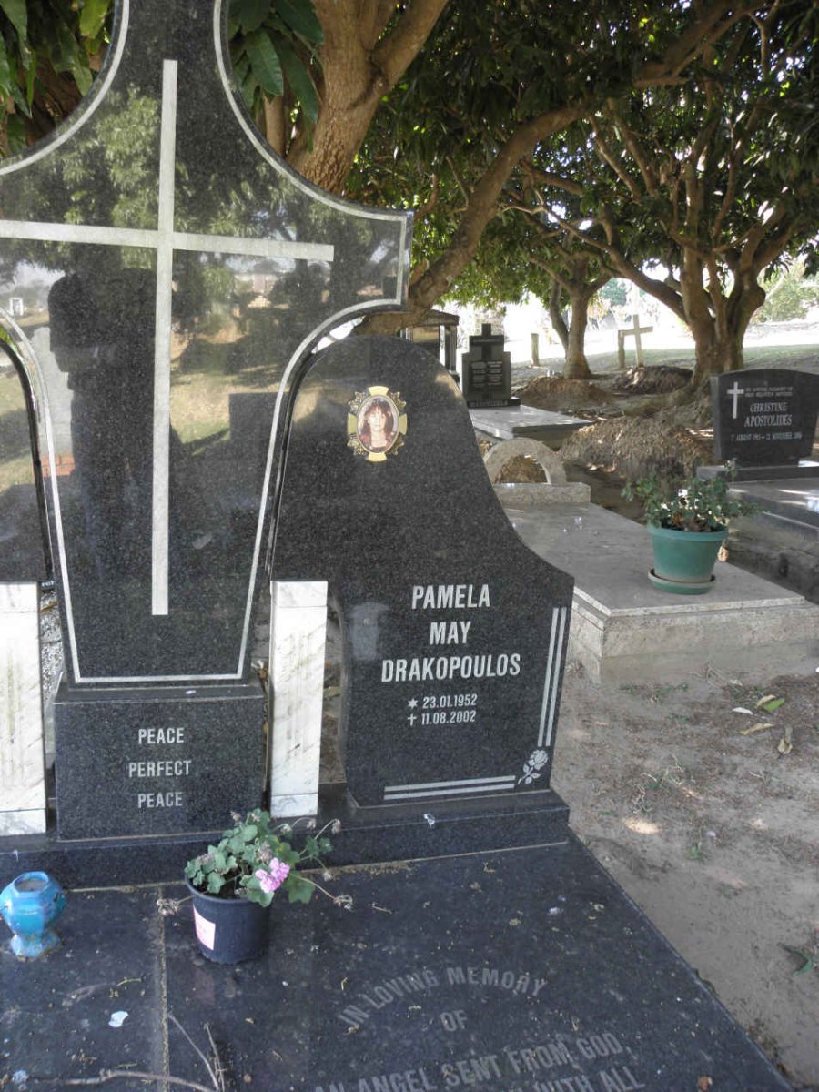 DRAKOPOULOS Pamela May 1952-2002
