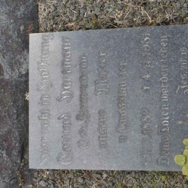 HARTMANN Gertrud nee ZIMMERMANN 1882-1981