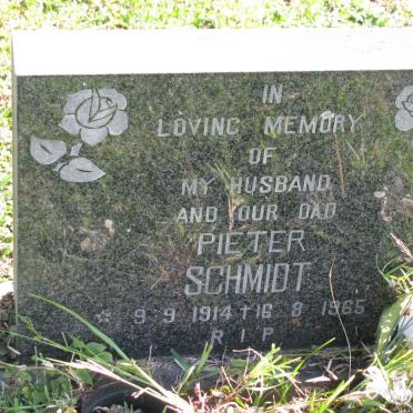 SCHMIDT Pieter 1914-1965