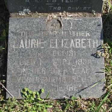 BLACK Alexander Johnston -1939 &amp; Laurie Elizabeth ELLIS -1999