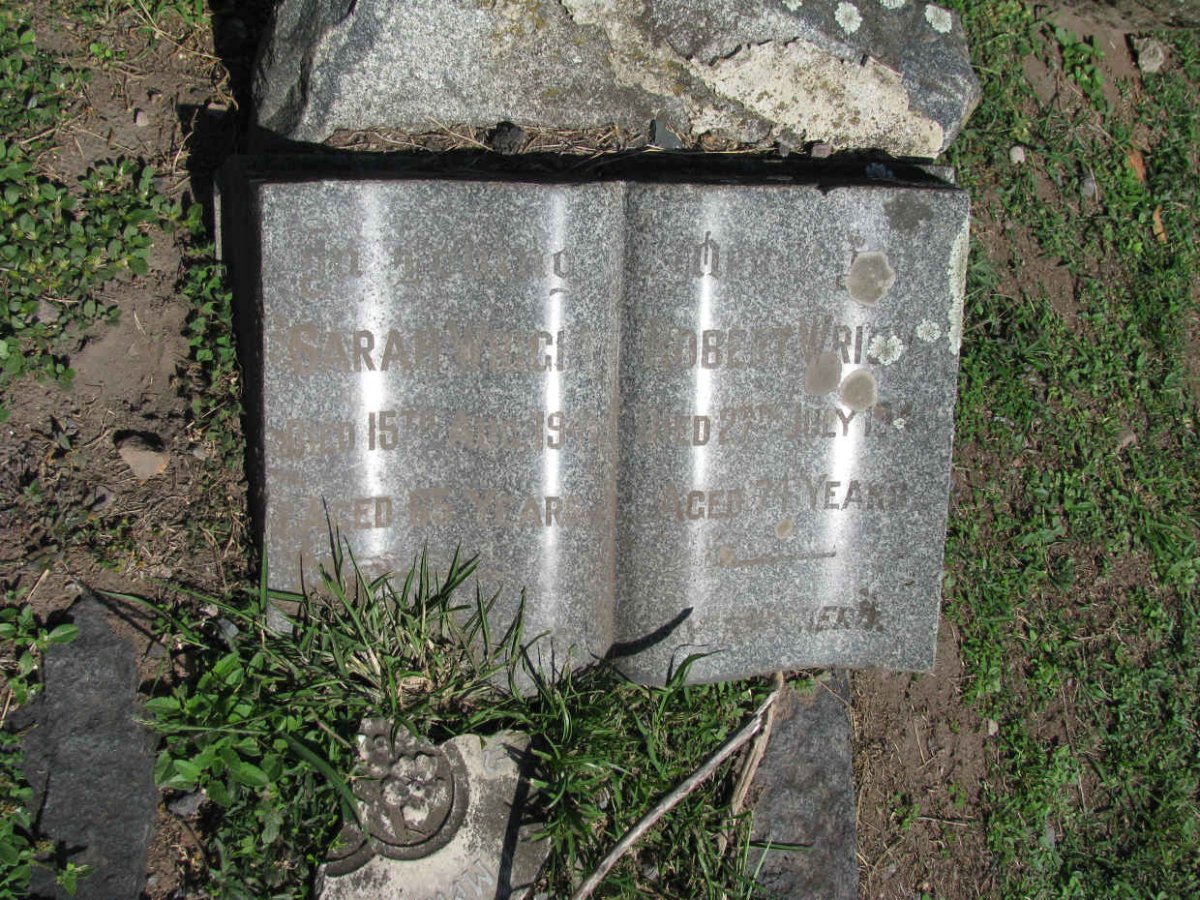 WRIGHT Robert -1943 &amp; Sarah -1941