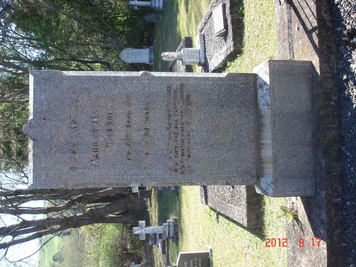 WATSON Harriet  Maria -1917