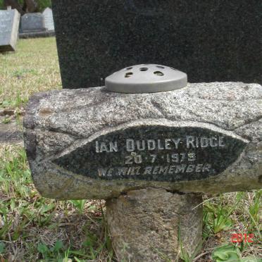RIDGE Ian Dudley -1979