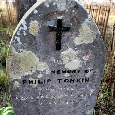 TONKIN Philip -1878