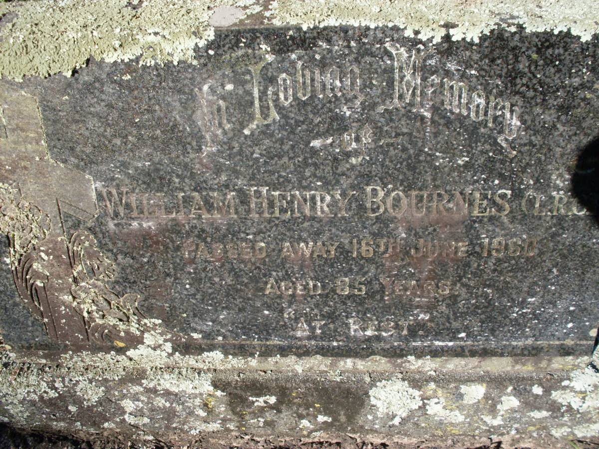 BOURNES William Henry -1960